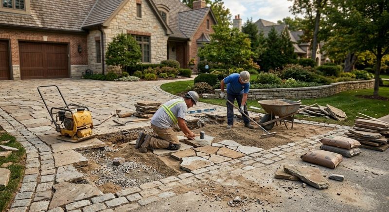 Brick Driveway Repair in Sussex County, NJ