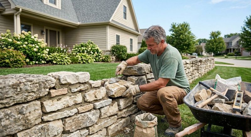 Brick Fence Repair in Sussex County, NJ