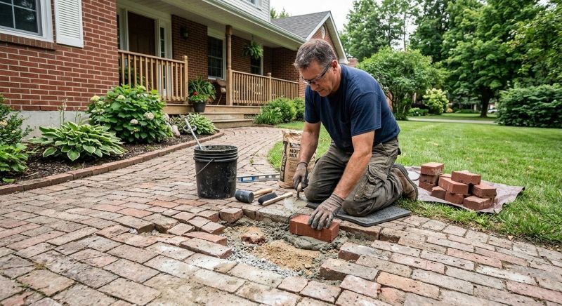 Brick Flatwork Repair in Boonton, NJ