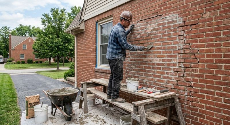 Brick Flatwork Repair in Bushkill, PA