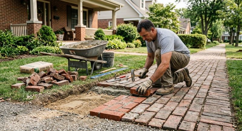 Brick Flatwork Repair in Stanhope, NJ