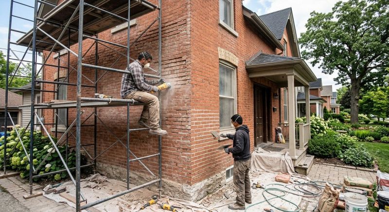 Brick Restoration in Long Valley, NJ