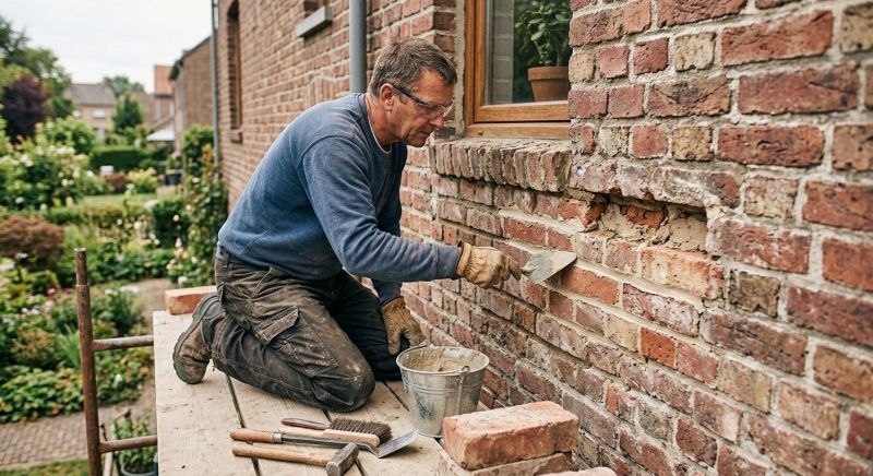 Brick Stairs Repair in Sussex County, NJ