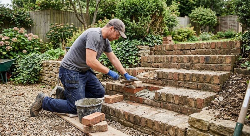 Brick Stairs Repair in Pike County, PA