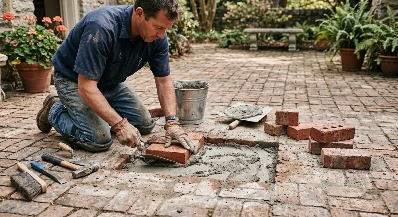 Brick Stoop Repair in Sussex County, NJ