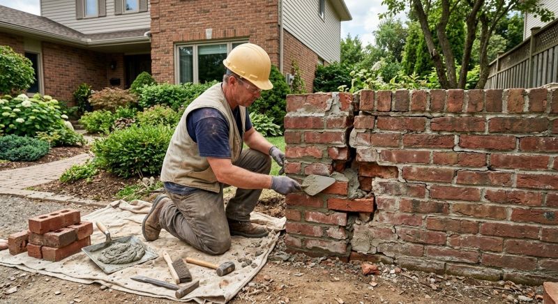 Brick Wall Repair in East Stroudsburg, PA