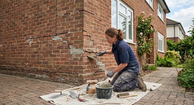 Brick Wall Repair in Newton, NJ