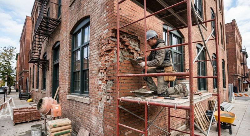 Commercial Brick Repair in Sussex County, NJ