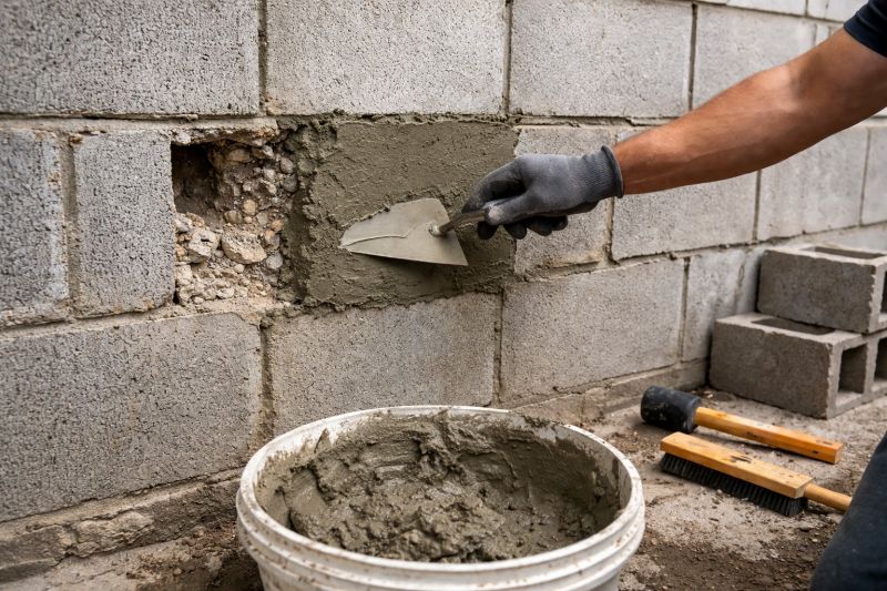 Concrete Block Repair in Andover, NJ