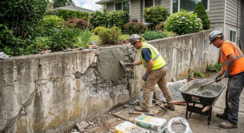 Retaining Wall Repair in Dingmans Ferry, PA