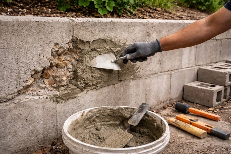 Retaining Wall Repair in Morristown, NJ