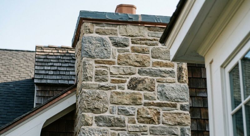 Stone Chimney Installation in Mount Bethel, PA