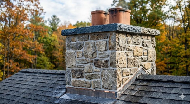 Stone Chimney Installation in Randolph, NJ