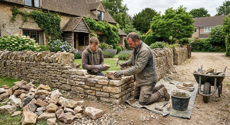 Stone Wall Repair in Dingmans Ferry, PA