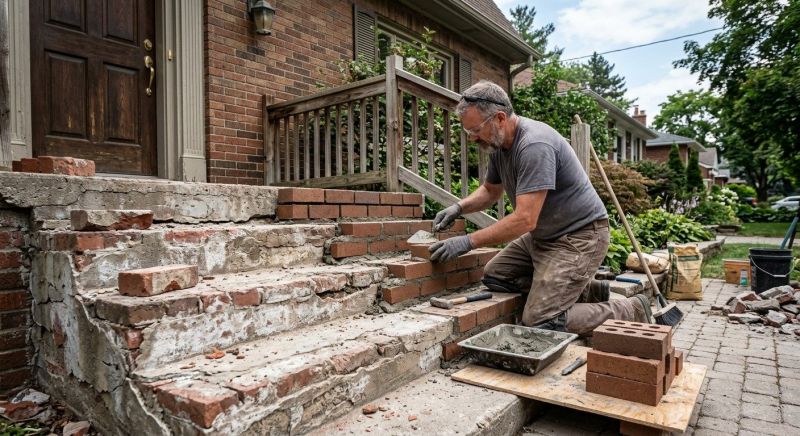 Stonework Repair in Highland Lakes, NJ
